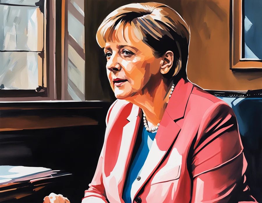 Angela Merkel au fil des années